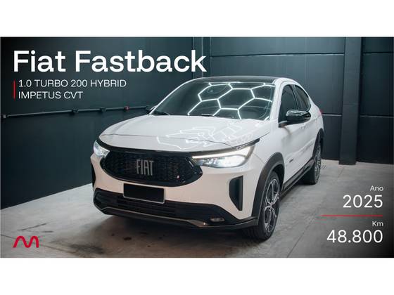 FIAT FASTBACK 1.0 TURBO 200 HYBRID IMPETUS CVT FIAT FASTBACK 1.0 TURBO 200 HYBRID IMPETUS CVT